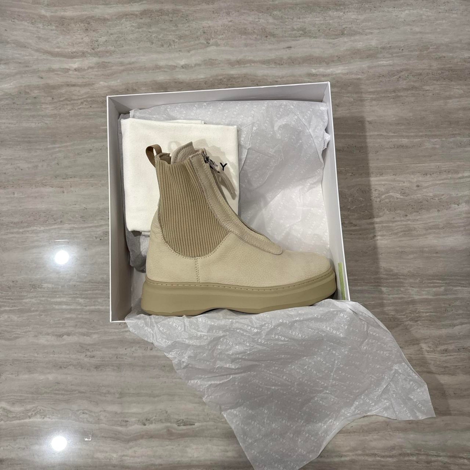 Varley Corian Zip Front Ankle Boot